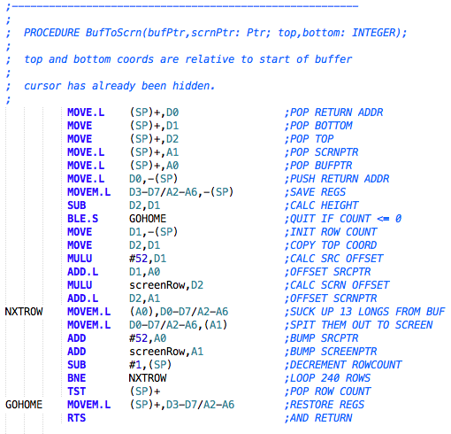 MacPaint source code for BufToScrn
